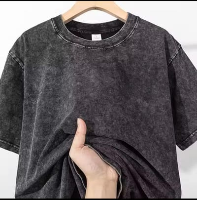 Premium Acid Wash Drop Shoulder T-Shirt_img_1