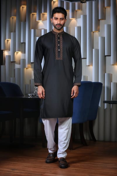 Luxury Italian Panjabi with Box_img_2