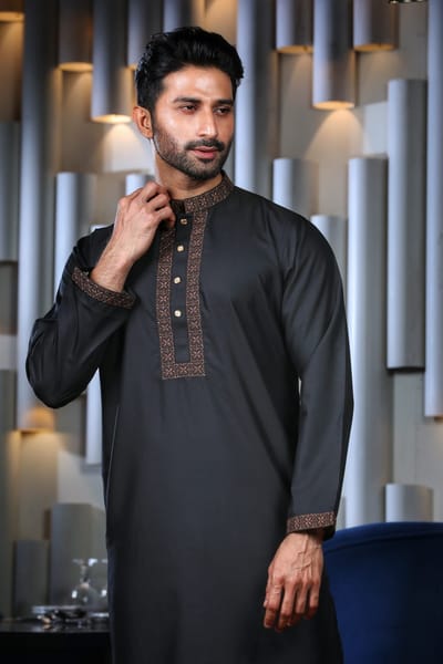 Luxury Italian Panjabi with Box_img_0