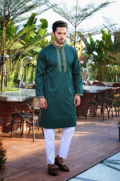 Luxury Italian Panjabi with Box_img_1