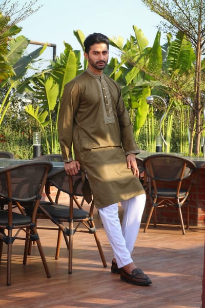 Luxury Italian Panjabi with Box_img_2
