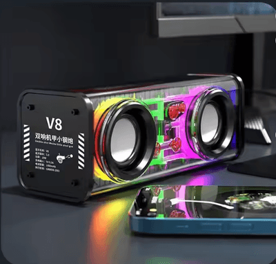 V8 RGB Transparent Bluetooth Speaker_img_0