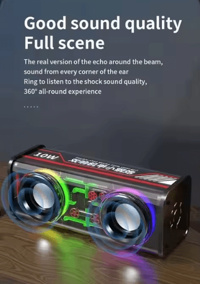 V8 RGB Transparent Bluetooth Speaker_img_2