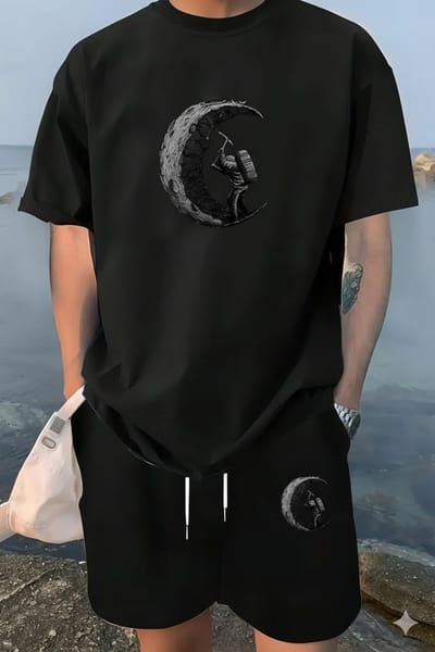Premium Drop Shoulder T-Shirt & Pant Combo_img_0