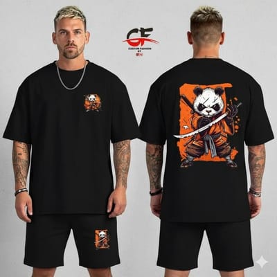 Premium Drop Shoulder T-Shirt & Pant Combo_img_0