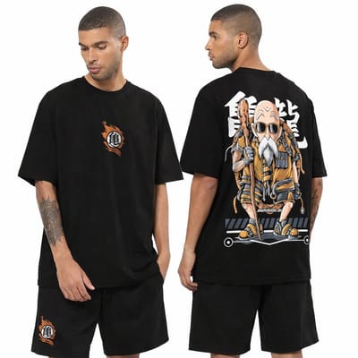 Premium Drop Shoulder T-Shirt & Pant Combo_img_0