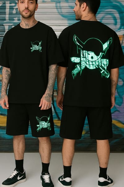 Premium Drop Shoulder T-Shirt & Pant Combo_img_0