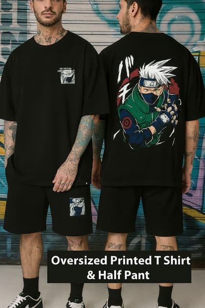 Premium Drop Shoulder T-Shirt & Pant Combo_img_0