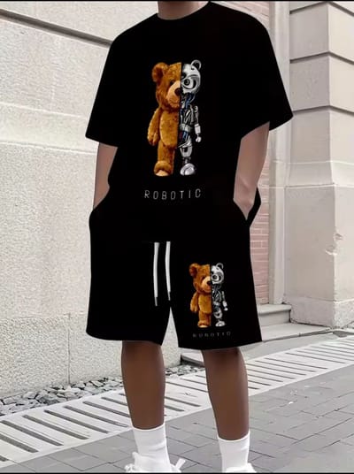 Premium Drop Shoulder T-Shirt & Pant Combo_img_0