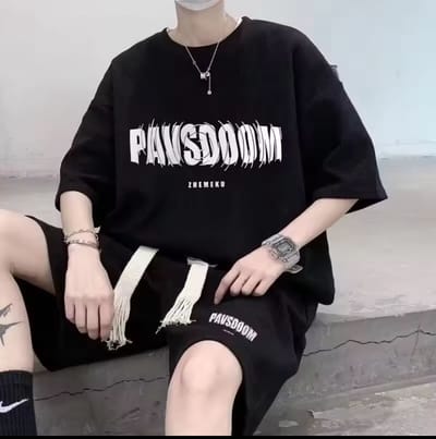Premium Drop Shoulder T-Shirt & Pant Combo_img_0