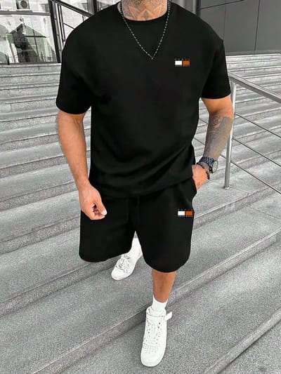 Premium Drop Shoulder T-Shirt & Pant Combo_img_0