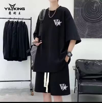 Premium Drop Shoulder T-Shirt & Pant Combo_img_0