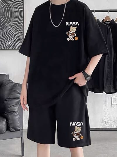 Premium Drop Shoulder T-Shirt & Pant Combo_img_0