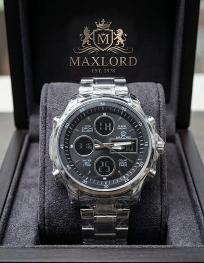 Maxlord Premium Multi-Function Analog-Digital Watch_img_0