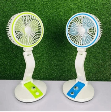 New Rechargeable Folding Table Fan with Led Light_img_1