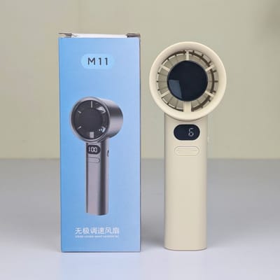 M11 Handheld Fan Portable Bladeless Mini Fan rechargeable_img_2