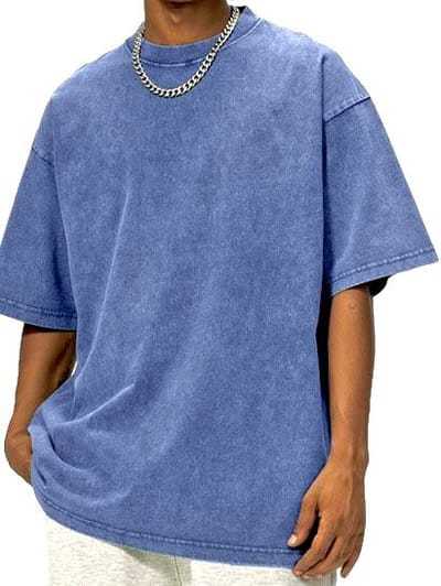ACID WASH DROP SHOULDER T-SHIRT_img_1