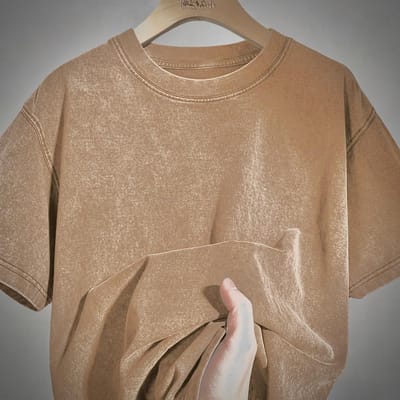 ACID WASH DROP SHOULDER T-SHIRT_img_2