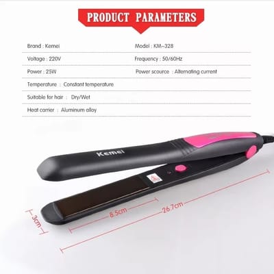 kemei Km-328 Professional Hair Straightener_img_2