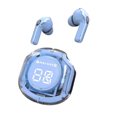 Ultrapods Pro True Wireless Earbuds with Display | Transparent Design | Bluetooth 5.3_img_2