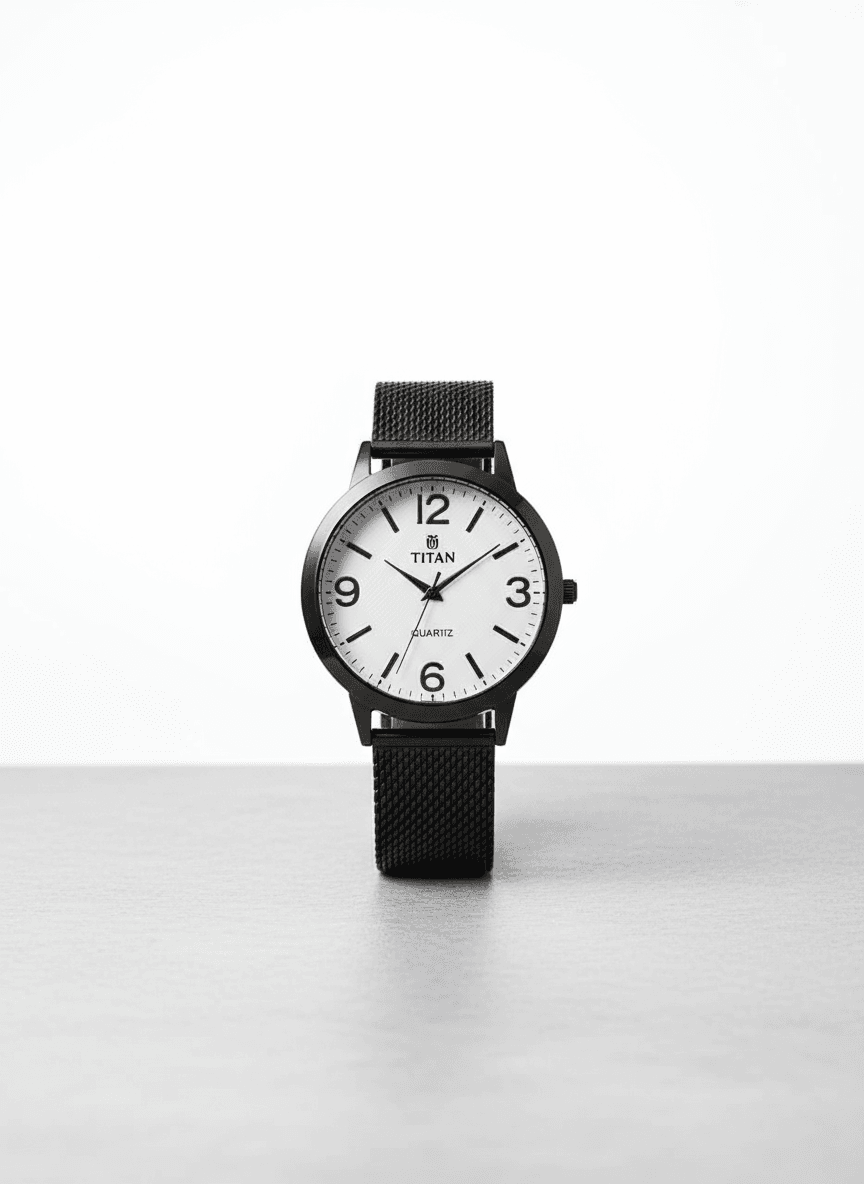 Minimalist Modern Analog Wristwatch