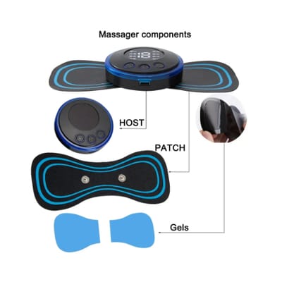 Smart Mini Neck Massager Portable Electronic Stick Double_img_2