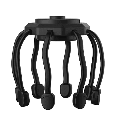 8 Heads Finger Vibrating Octopus Electric Scalp Head Massager Rechargeable Smart Vibration Spider Head Massage Tool_img_2