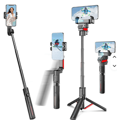 C10 Selfie Stick 360 Rotation Auto Face Tracking Tripod Smart Auto Face Tracking Phone Holder_img_1