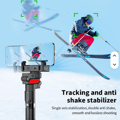 C10 Selfie Stick 360 Rotation Auto Face Tracking Tripod Smart Auto Face Tracking Phone Holder_img_3