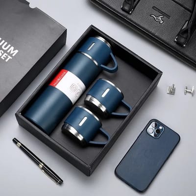 Vacuum Flask Set Drinking Water Bottle_img_1