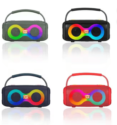 New Portable BT Speaker ET-312 with Colorful Lights Wireless BT Subwoofer Outdoor Portable High Volume Speaker_img_1