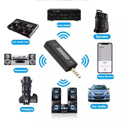K-35 single Wireless Collar Microphone for Vlogging Interview Live Streaming YouTube Compatible with BT Speakers, DSLR Camera_img_0