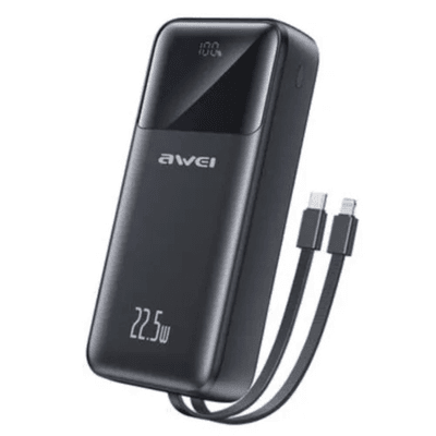 Awei P106K 10000mAh Fast Charging Power Bank with LED Display_img_0