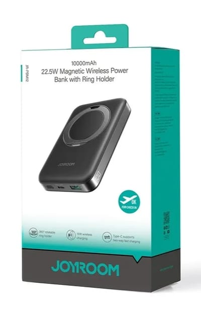 JOYROOM JR-PBM12 22.5W 10000mAh Wireless Power Bank with Kickstand_img_1