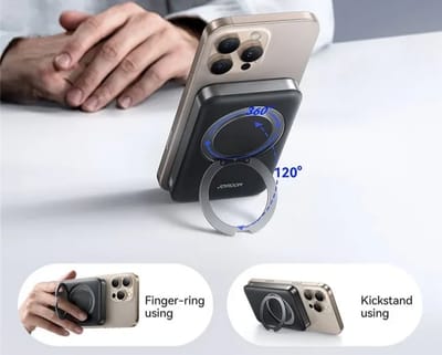 JOYROOM JR-PBM12 22.5W 10000mAh Wireless Power Bank with Kickstand_img_2