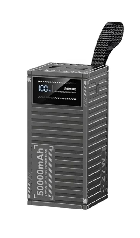 Remax RPP-161 Container Series 50000mAh PD+QC Power Bank – Black