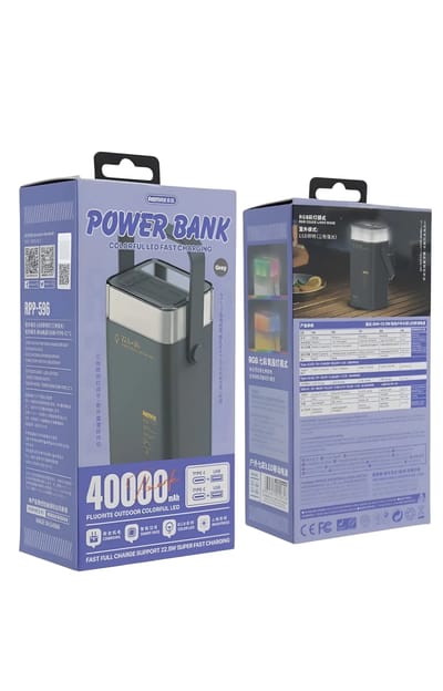 Remax RPP-596 Fluorite Series 40000mAh 22.5W Fast Charging Power Bank_img_3