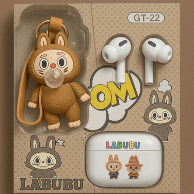 product image0 product image1 Labubu GT-23 Wireless Earbuds With Cute Cartoon Toy_img_0
