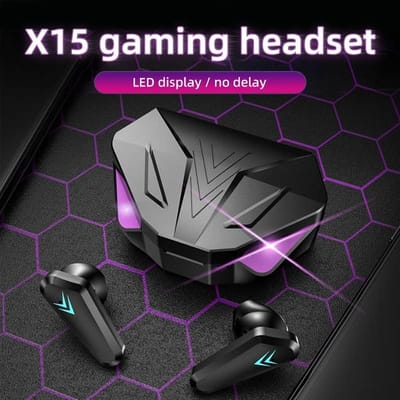 X15 TWS Wireless Earphone 5.3 bluetooth Headphone 65ms Low Latency Earbud Esport Gaming Headset Gamer_img_3