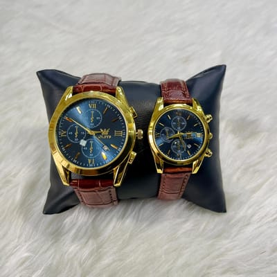 Olevs Casual Couple Watch Quartz Wrist watch_img_2