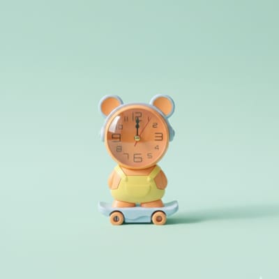 Skateboard Cartoon Clock_img_1