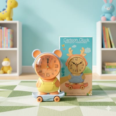 Skateboard Cartoon Clock_img_2