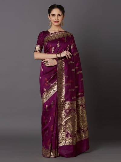 Product - Latest & Exclusive Luxury Stylish Glorious Design Saree With Gorgeous Blouse Piece For Woman-40_img_0