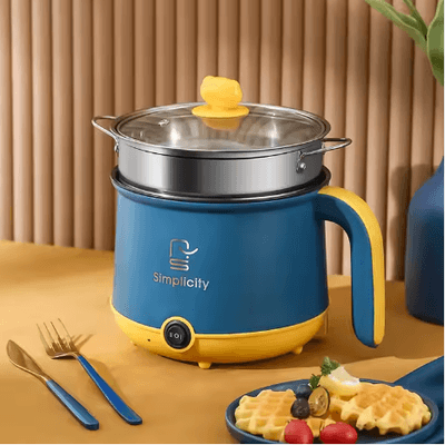 Household 1.8 Liter Electric Cooking Pot for Rice Pot and Portable Electric Hot Pot HOME HOTEL and Cooking Electric Rice Cooker_img_1