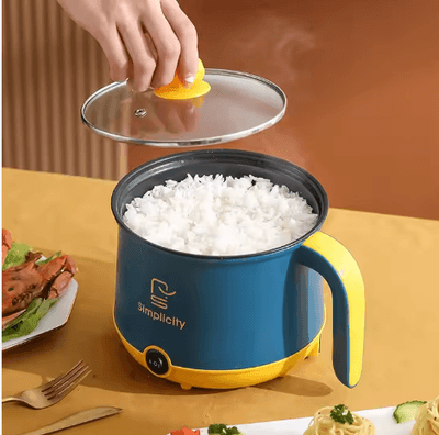 Household 1.8 Liter Electric Cooking Pot for Rice Pot and Portable Electric Hot Pot HOME HOTEL and Cooking Electric Rice Cooker_img_2