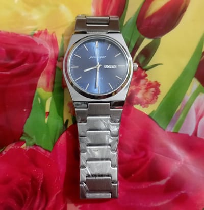 POEDAGAR 930 Men's New Luxury Luminous Date Week Stainless Steel Quartz Watch For Men_img_2
