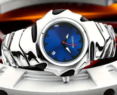 DENVOSI Premium Metal Watch – Bold Design (Blue Dial)_img_0