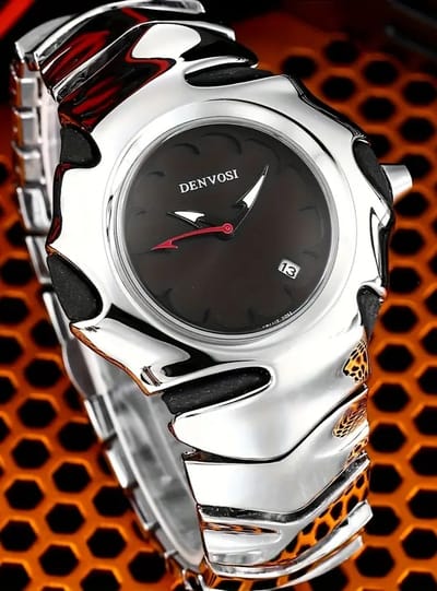 DENVOSI Premium Metal Watch – Bold Design (Black Dial)_img_0