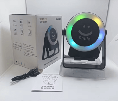 Advanced Bluetooth Speaker with Phone Stand RGB Color Sensor Technology Portable Wireless Speaker Waterproof for Karaoke_img_5