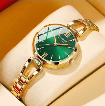 CURREN New Rhinestone Fashion Women Elegant Quartz Watch_img_0